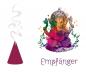 Preview: Räucherkegel - Ganesha personalisiert - Incense cones